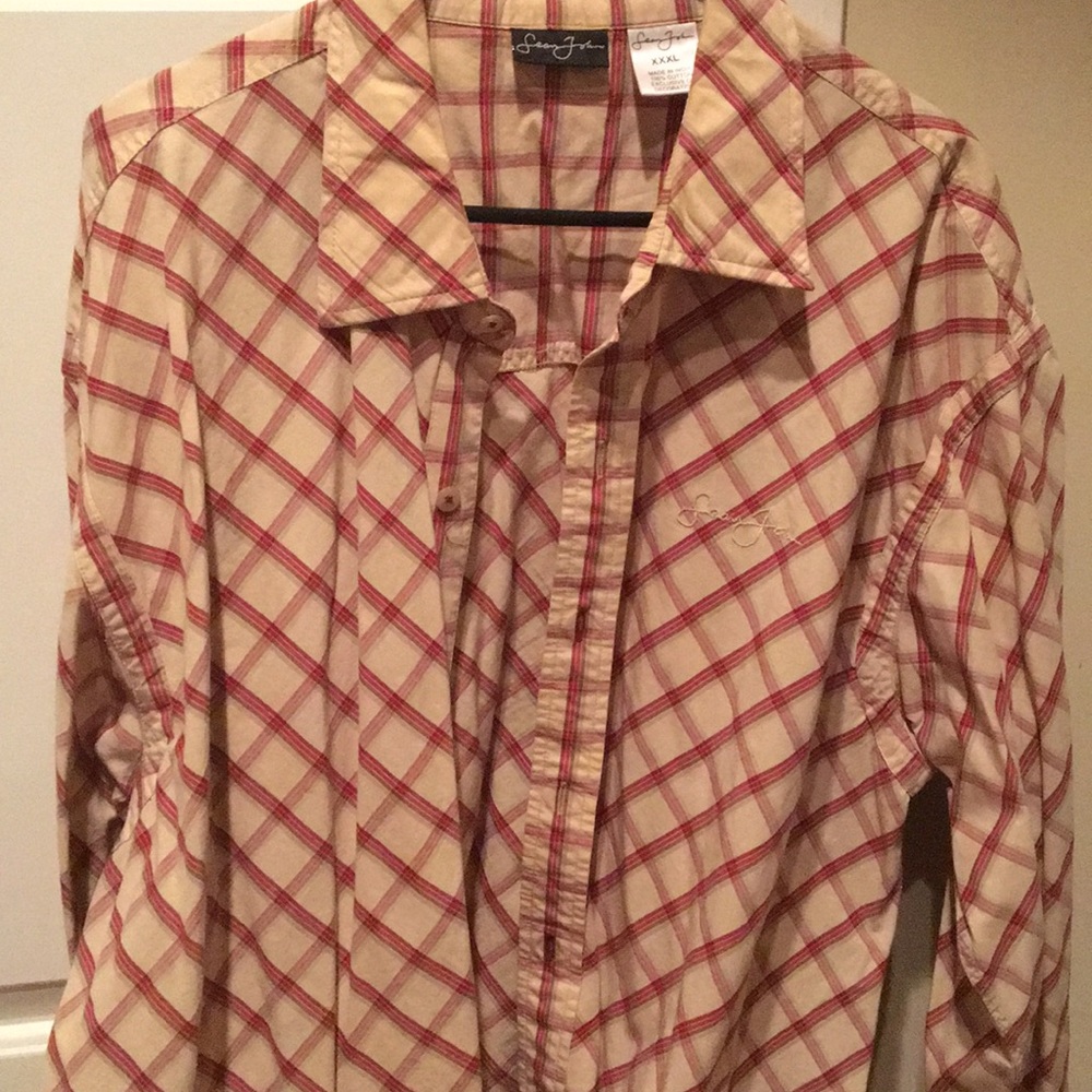Vintage Sean John long sleeve button up